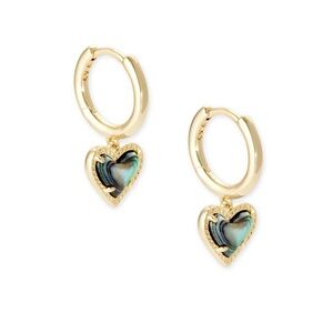 Kendra Scott Ari Heart Huggie Earrings